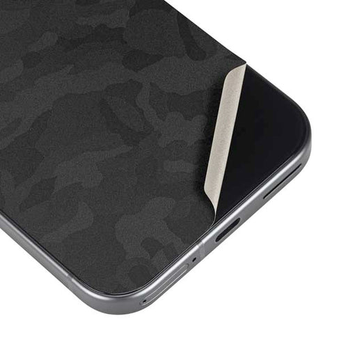 Black Shadow Camo Google Pixel 9 Skin